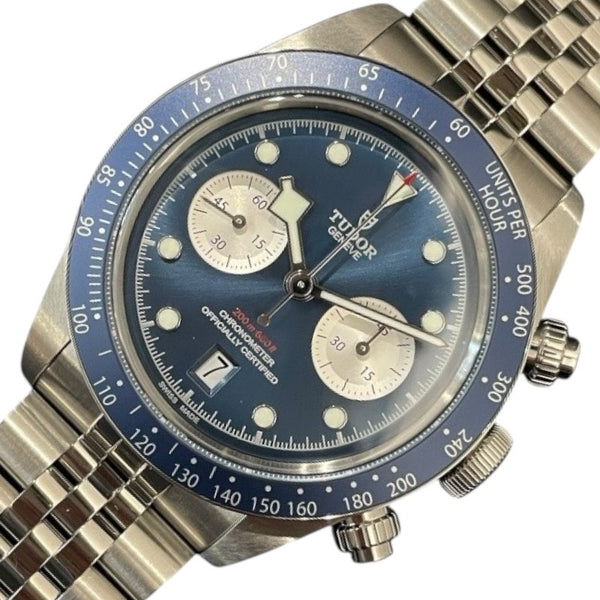 チューダー/チュードル TUDOR ブラックベイクロノ 79360B ブルー ステンレススチール 自動巻き メンズ 腕時計