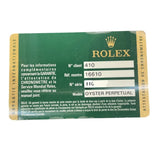 ロレックス ROLEX サブマリーナ 16610 ブラック SS メンズ 腕時計