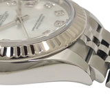 ロレックス ROLEX デイトジャスト28 ランダムシリアル 279174NG ホワイトシェル ジュビリーブレス SS/K18WG レディース 腕時計