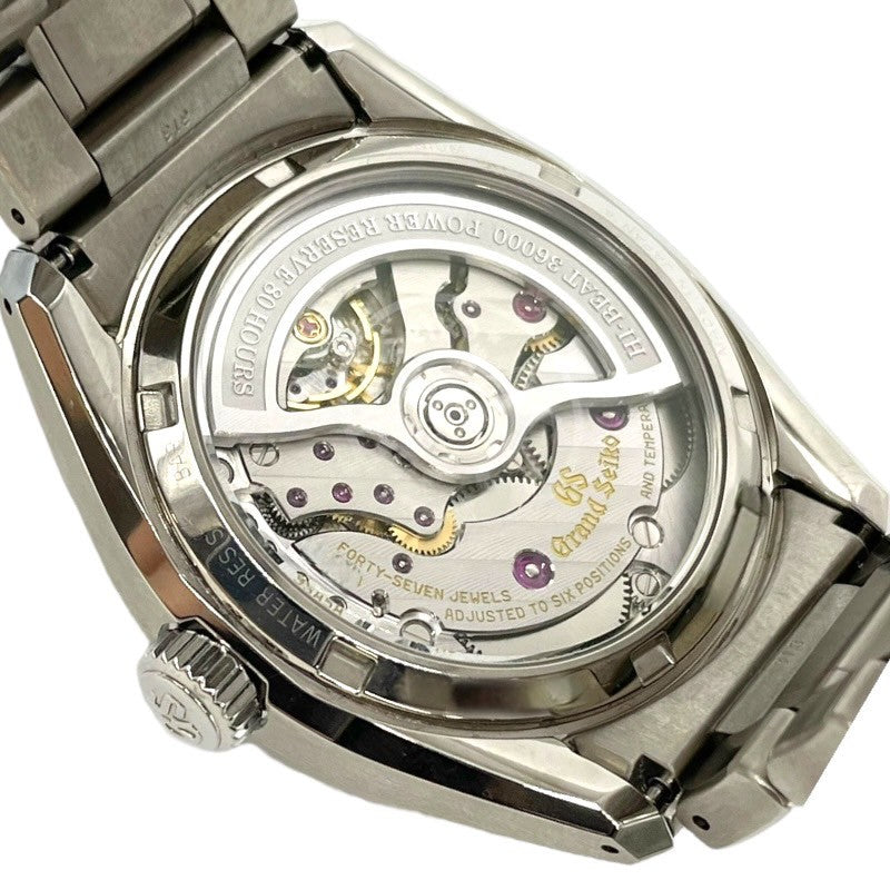 セイコー SEIKO エボリューション9 コレクション SLGH019 ブルー ブライトチタン 自動巻き メンズ 腕時計
