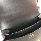 エルメス HERMES コンスタンス3ミニ K刻 ブラック ゴールド金具 ヴォーエプソン レディース ショルダーバッグ