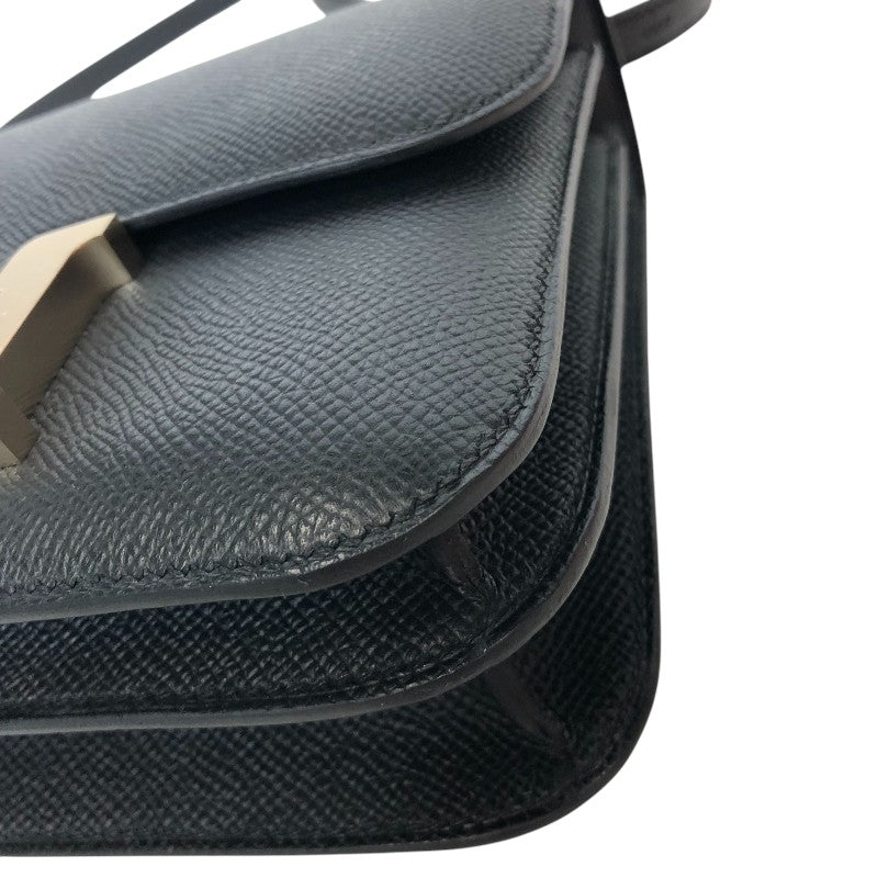 エルメス HERMES コンスタンス3ミニ K刻 ブラック ゴールド金具 ヴォーエプソン レディース ショルダーバッグ
