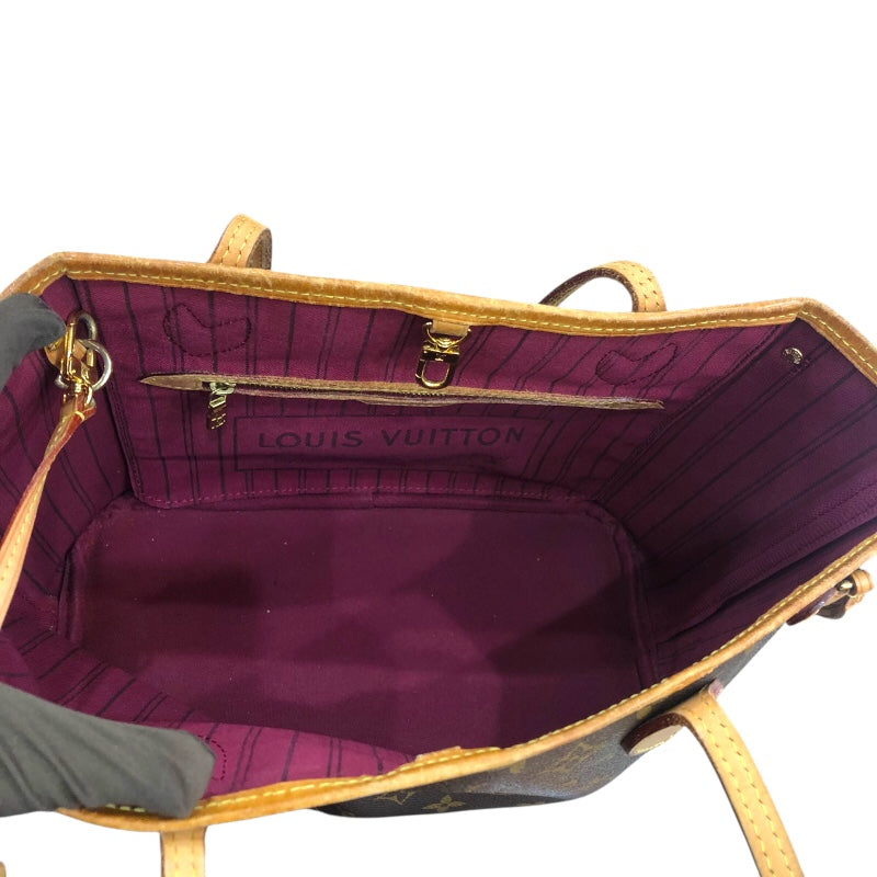 ルイ・ヴィトン LOUIS VUITTON ネヴァーフルPM M41001 ブラウン モノグラムキャンパス レディース トートバッグ