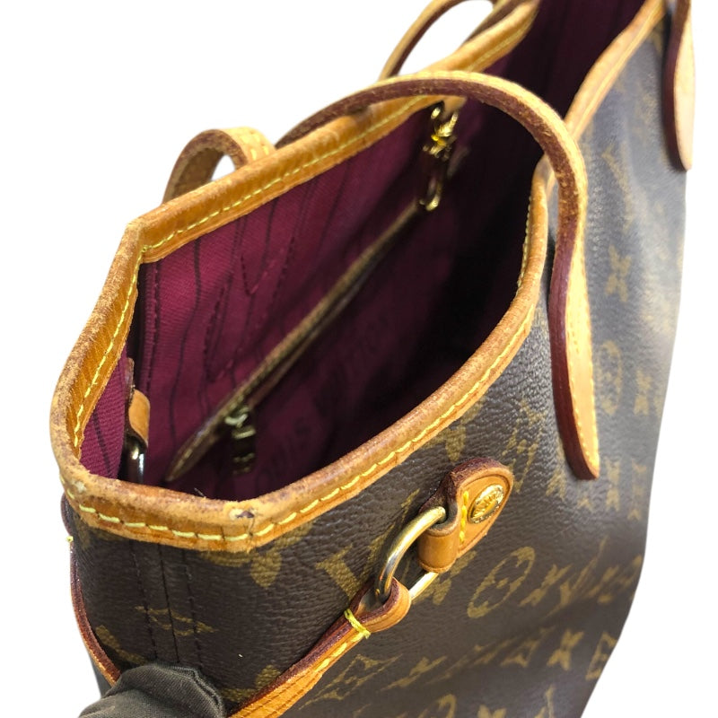 ルイ・ヴィトン LOUIS VUITTON ネヴァーフルPM M41001 ブラウン モノグラムキャンパス レディース トートバッグ