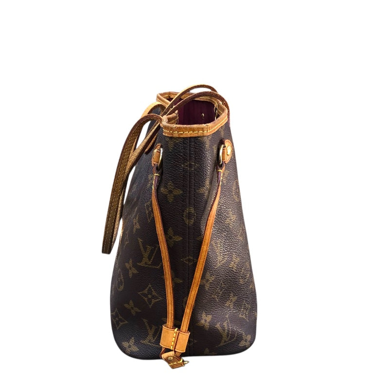 ルイ・ヴィトン LOUIS VUITTON ネヴァーフルPM M41001 ブラウン モノグラムキャンパス レディース トートバッグ