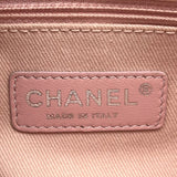 シャネル CHANEL ドーヴィル メッセンジャーバッグ A93183 ピンク×ホワイト シルバー金具 ラフィア/レザー レディース ショルダーバッグ