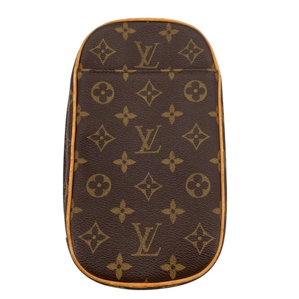 ルイ・ヴィトン LOUIS VUITTON ポシェットガンジュ M51870 ブラウン モノグラム ユニセックス ボディバッグ