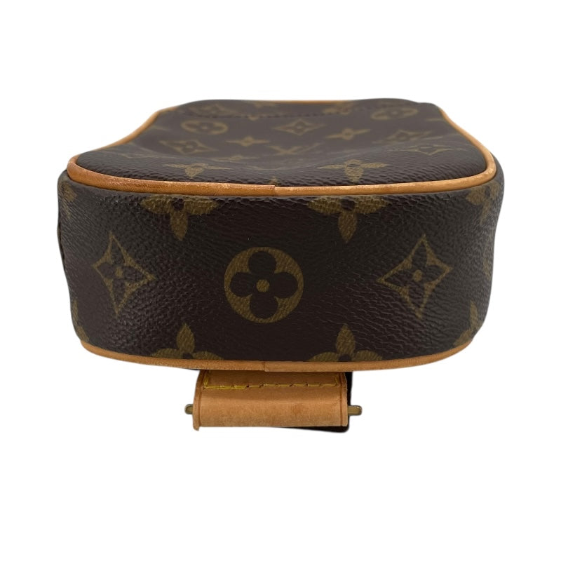 ルイ・ヴィトン LOUIS VUITTON ポシェットガンジュ M51870 ブラウン モノグラム ユニセックス ボディバッグ
