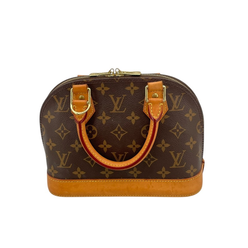 ルイ・ヴィトン LOUIS VUITTON アルマBB  M53152 ブラウン モノグラムキャンバス レディース ショルダーバッグ