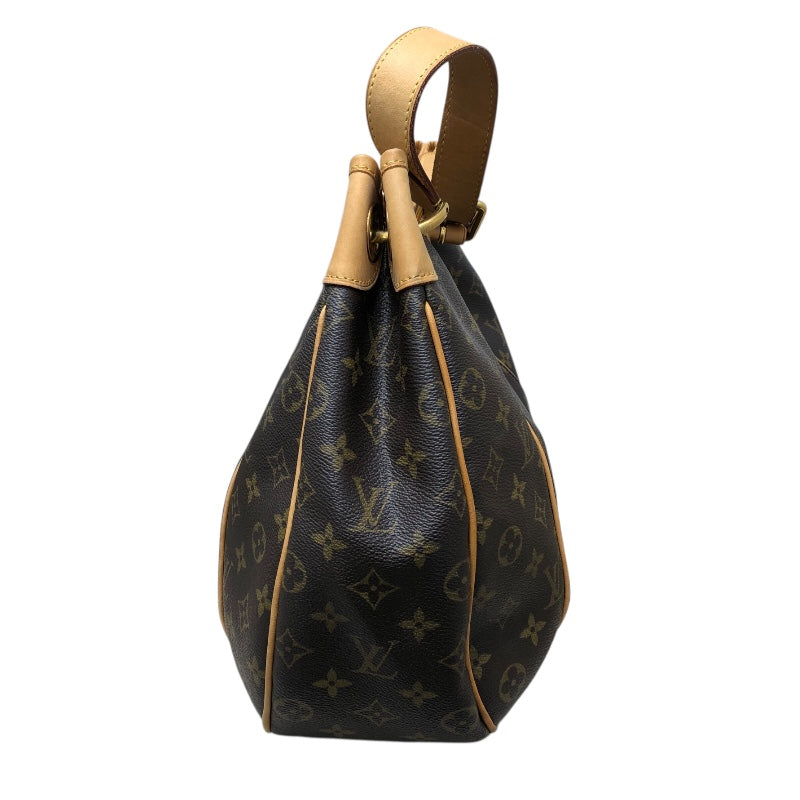 ルイ・ヴィトン LOUIS VUITTON ガリエラPM M56382 ブラウン PVC モノグラムキャンバス レディース ショルダーバッグ
