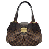 ルイ・ヴィトン LOUIS VUITTON システィナPM N41542 ダミエ・エベヌ ダミエ・エベヌ レディース ショルダーバッグ