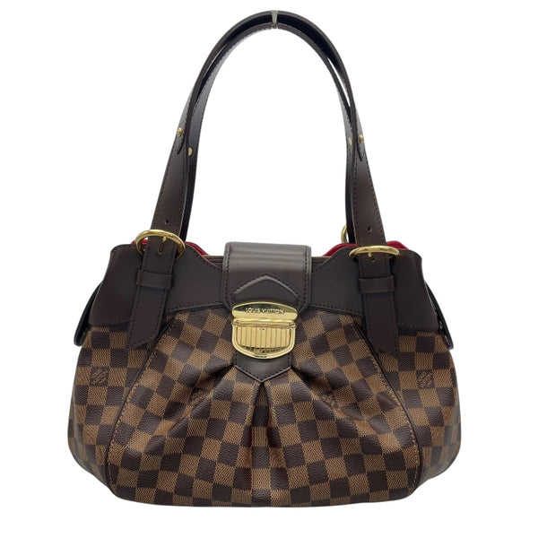 ルイ・ヴィトン LOUIS VUITTON システィナPM N41542 ダミエ・エベヌ ダミエ・エベヌ レディース ショルダーバッグ