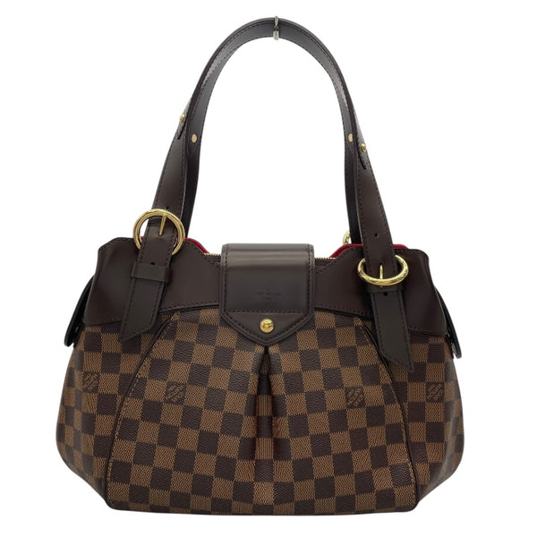 ルイ・ヴィトン LOUIS VUITTON システィナPM N41542 ダミエ・エベヌ ダミエ・エベヌ レディース ショルダーバッグ