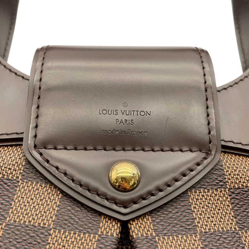 ルイ・ヴィトン LOUIS VUITTON システィナPM N41542 ダミエ・エベヌ ダミエ・エベヌ レディース ショルダーバッグ
