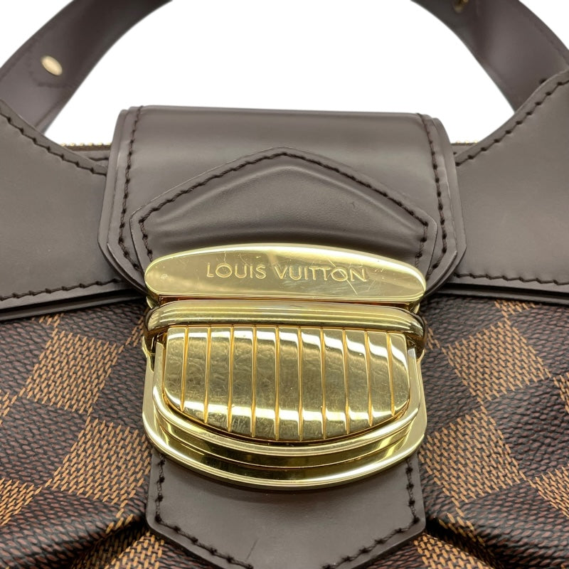 ルイ・ヴィトン LOUIS VUITTON システィナPM N41542 ダミエ・エベヌ ダミエ・エベヌ レディース ショルダーバッグ