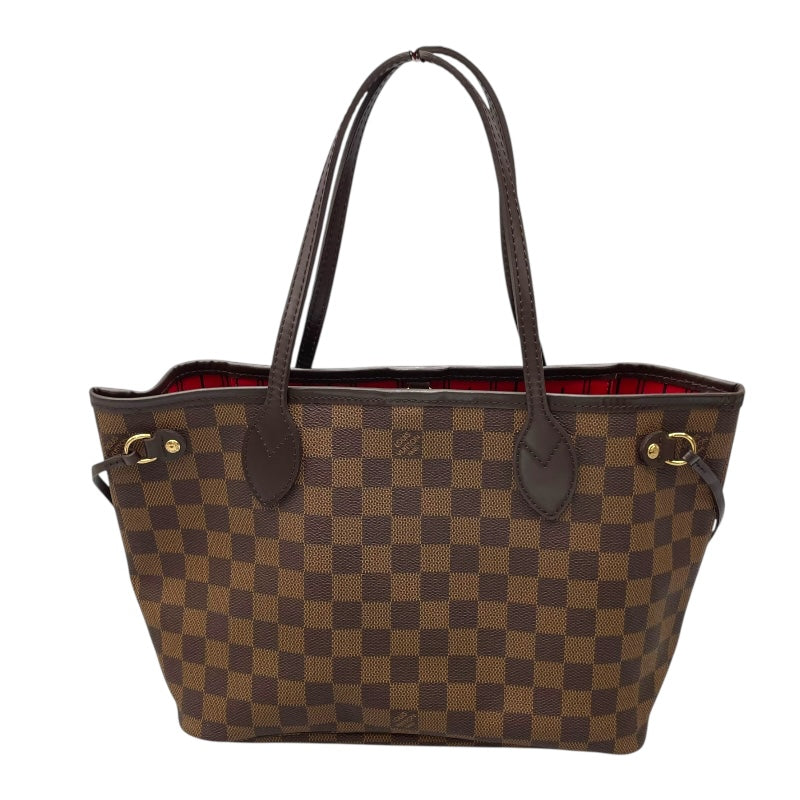 ルイ・ヴィトン LOUIS VUITTON ネヴァーフルPM N51109 ブラウン ダミエキャンバス レディース ハンドバッグ