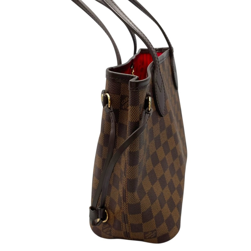 ルイ・ヴィトン LOUIS VUITTON ネヴァーフルPM N51109 ブラウン ダミエキャンバス レディース ハンドバッグ