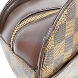 ルイ・ヴィトン LOUIS VUITTON サリア・オリゾンタル N51282 ブラウン　ゴールド金具 ダミエ ユニセックス ハンドバッグ