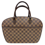ルイ・ヴィトン LOUIS VUITTON サリア・オリゾンタル N51282 ブラウン　ゴールド金具 ダミエ ユニセックス ハンドバッグ