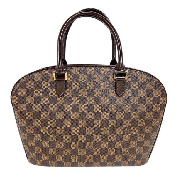 ルイ・ヴィトン LOUIS VUITTON サリア・オリゾンタル N51282 ブラウン　ゴールド金具 ダミエ ユニセックス ハンドバッグ