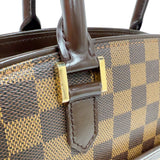 ルイ・ヴィトン LOUIS VUITTON サリア・オリゾンタル N51282 ブラウン　ゴールド金具 ダミエ ユニセックス ハンドバッグ