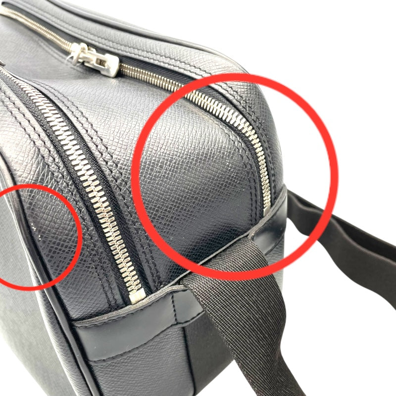 ルイヴィトン タイガ リポーターPM ショルダーバッグ ブラック LOUIS VUITTON ルイ ヴィトン タイガ リポーターPM 斜め掛け
