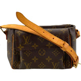 ルイ・ヴィトン LOUIS VUITTON ヴィバシテPM M51165 ブラウン モノグラムキャンバス レディース ショルダーバッグ