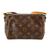 ルイ・ヴィトン LOUIS VUITTON ヴィバシテPM M51165 ブラウン モノグラムキャンバス レディース ショルダーバッグ