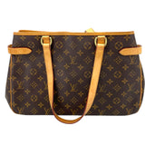 ルイ・ヴィトン LOUIS VUITTON バティニョール・オリゾンタル M51154 ブラウン モノグラムキャンバス レディース ハンドバッグ