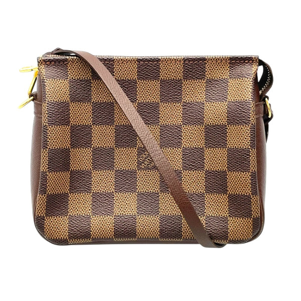 ルイ・ヴィトン LOUIS VUITTON トゥルース・メイクアップ N51982 ブラウン ダミエキャンバス レディース ハンドバッグ