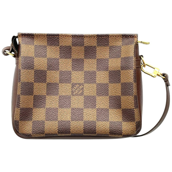 ルイ・ヴィトン LOUIS VUITTON トゥルース・メイクアップ N51982 ブラウン ダミエキャンバス レディース ハンドバッグ