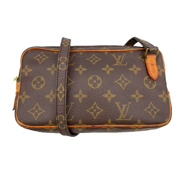 ルイ・ヴィトン LOUIS VUITTON ポシェット・マルリーバンドリエール M51828 ブラウン モノグラム レディース ショルダーバッグ