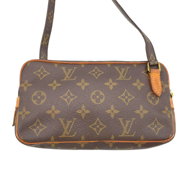ルイ・ヴィトン LOUIS VUITTON ポシェット・マルリーバンドリエール M51828 ブラウン モノグラム レディース ショルダーバッグ