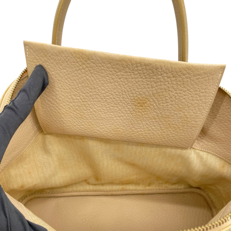 エルメス HERMES ボリード35 □F刻 べトンxブラック　ゴールド金具 トゴ/アマゾニ レディース ショルダーバッグ