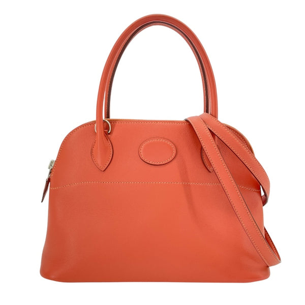 エルメス HERMES ボリード27 □L刻 ロージー シルバー金具 スイフト