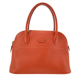 エルメス HERMES ボリード27 □L刻 ロージー　シルバー金具 スイフト レディース ショルダーバッグ