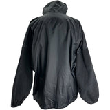 バレンシアガ BALENCIAGA デニム切替ロゴポプリンジャケット 529213 ブラック ナイロン メンズ その他アウター