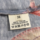 エルメス HERMES 総柄プリントTシャツ コットン レディース 半袖Ｔシャツ