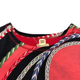 エルメス HERMES 総柄プリントTシャツ コットン レディース 半袖Ｔシャツ