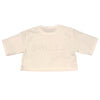 セリーヌ CELINE ロゴプリントクロップドTシャツ 2X761671Q コットン レディース 半袖Ｔシャツ