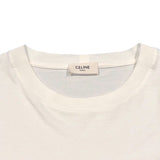 セリーヌ CELINE ロゴプリントクロップドTシャツ 2X761671Q コットン レディース 半袖Ｔシャツ