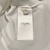 セリーヌ CELINE ロゴプリントクロップドTシャツ 2X761671Q コットン レディース 半袖Ｔシャツ