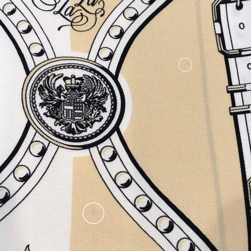 エルメス HERMES ツイルレーヌショートスリープニット 2E2814DO アイボリー シルク レディース その他トップス