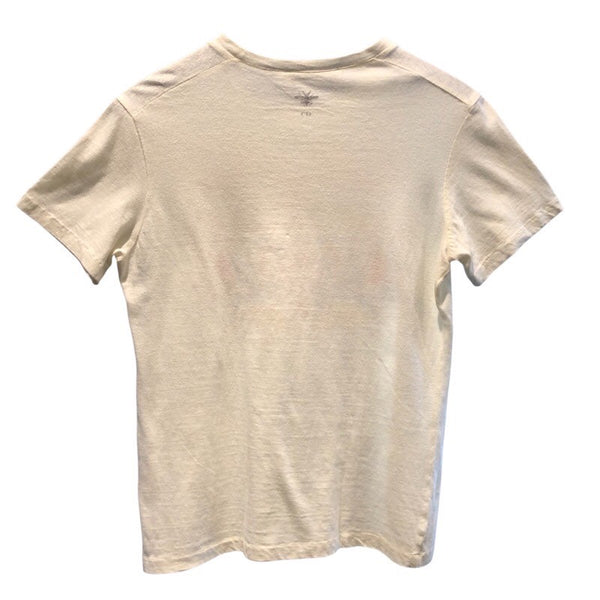 クリスチャン・ディオール Christian Dior Tシャツ 113T03B4472 クリーム コットン レディース 半袖シャツ
