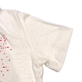 クリスチャン・ディオール Christian Dior Tシャツ 113T03B4472 クリーム コットン レディース 半袖シャツ