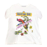 クリスチャン・ディオール Christian Dior ロゴプリントTシャツ 343T06PC504 コットン レディース 半袖Ｔシャツ