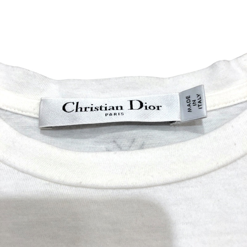 クリスチャン・ディオール Christian Dior ロゴプリントTシャツ 343T06PC504 コットン レディース 半袖Ｔシャツ
