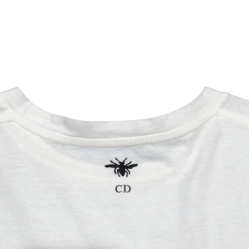 クリスチャン・ディオール Christian Dior ロゴプリントTシャツ 343T06PC504 コットン 半袖Ｔシャツ レディース 中古 クリスチャン・ディオール Christian Dior ロゴプリントTシャツ