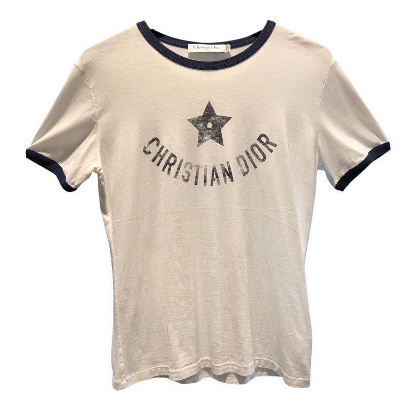 クリスチャン・ディオール Christian Dior Dioriviera ロゴプリント Tシャツ 443T27A4537 コットン レディース 半袖Ｔシャツ