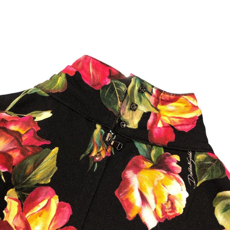 ドルチェ＆ガッバーナ Dolce & Gabbana フローラル総柄ブラウス F7ZW5T マルチカラー レーヨン レディース ブラウス